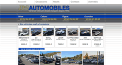 Desktop Screenshot of jpsautomobiles.fr